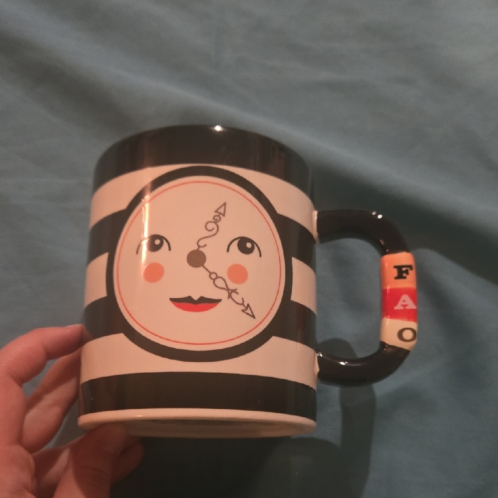 FAO Schwarz Clock Face Mug